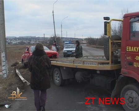 П’яний автомобіліст врізався у відбійник на мосту в Бердичеві
