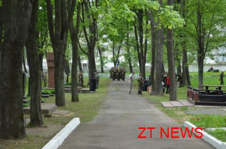 Сьогодні на Смолянському військовому кладовищі відбулось перепоховання останків воїна Великої Вітчизняної війни