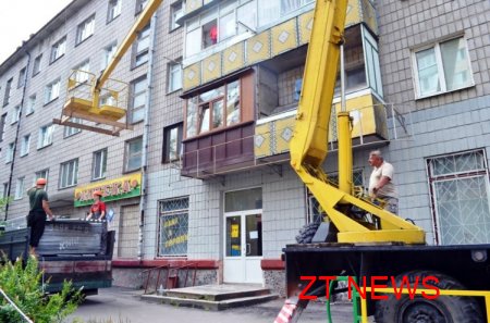 В Житомирі розпочався ремонт житлового фонду