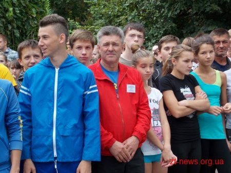 7 вересня в Житомирі провели відкритий Олімпійський урок