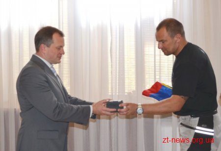 Президент міста Плоцька привітав міського голову Володимира Дебоя з Днем міста