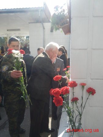 3 вересня у ліцеї №25 вшановували пам'ять Сергія Павленка, випускника ліцею, і відкрили відновлену пам’ятну дошку ВІДЕО
