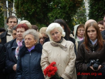 У Житомирі відкрили пам`ятник медикам, які загинули під час Великої Вітчизняної війни