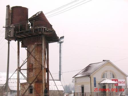 В Олевську на місці водонапірної башти з'являться торгові ряди