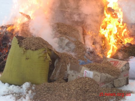 У Житомирі спалили наркотиків на 2 мільйони гривень