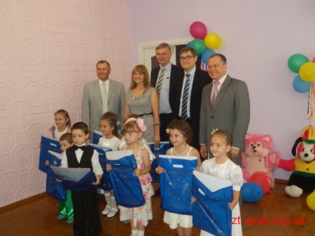Міський голова та представники Євросоюзу відвідали дитячий садочок №21