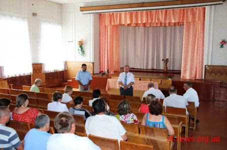 У рамках Єдиного дня депутата голова обласної ради Йосип Запаловський побував у територіальних громадах Червоноармійського  району