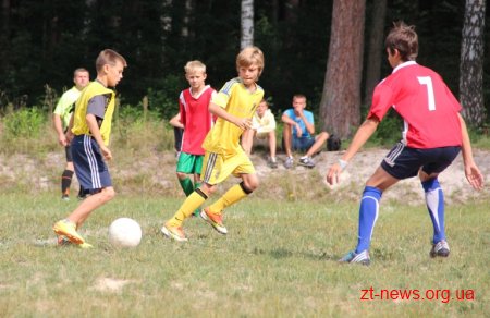 На Житомирщині визначені півфіналісти дитячого футбольного турніру на кубок УМВС області