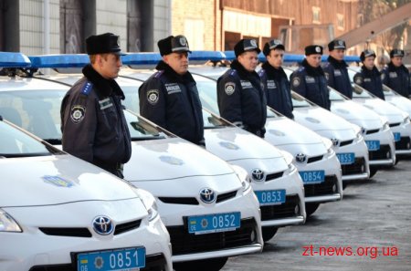 Автопарк  патрульної служби УМВС України в Житомирській області поповнився новими автомобілями