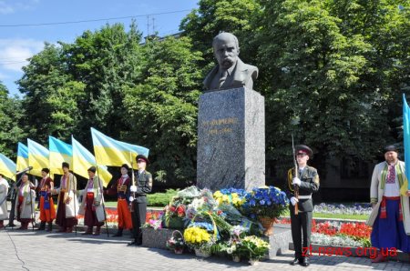 У Житомирі вшанували пам'ять визначних громадських діячів