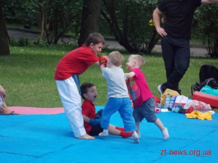 У Житомирі відбувся дитячий спортивний фестиваль SportFest