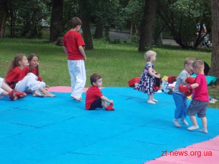 У Житомирі відбувся дитячий спортивний фестиваль SportFest