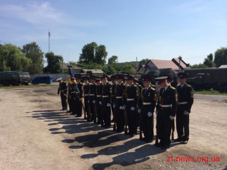 10-й батальйон територіальної оборони Житомирщини відбув на Схід