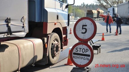 У Житомирській області ввели тимчасове обмеження руху великовагового транспорту