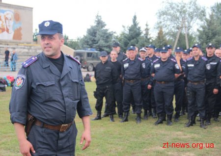 Служба житомирських міліціонерів в Луганській області. Фото