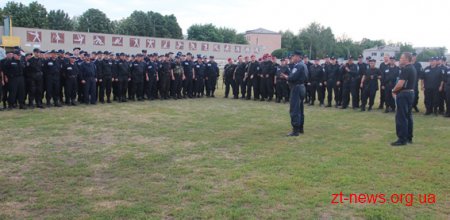 Служба житомирських міліціонерів в Луганській області. Фото