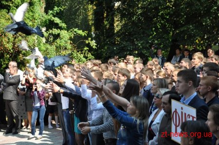 Житомирський технологічний університет поповнився 695 студентами-першокурсниками