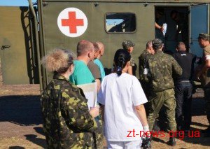 У зоні АТО нашу Батьківщину боронять 44 представники лікувальних закладів Житомирщини