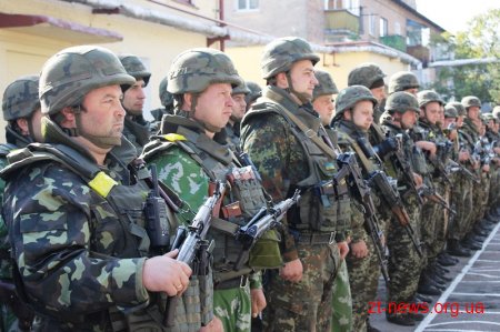 На Житомирщину зі Сходу України повернулися бійці Національної Гвардії