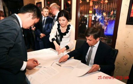 Житомир та Південно-Казахстанська область підписали Меморандум про співпрацю