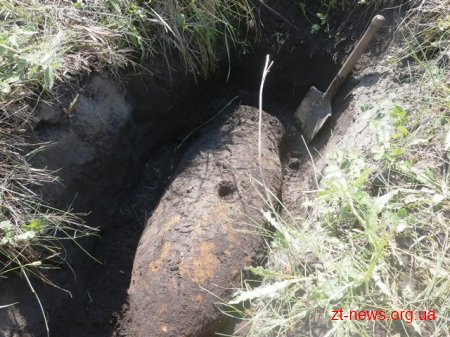 У Житомирській області грибники знайшли авіаційну бомбу