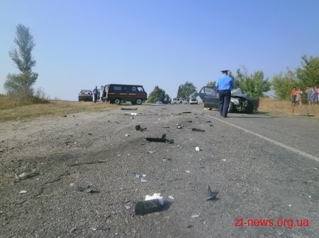 На Житомирщині рятувальники витягли двох чоловіків із пошкоджених внаслідок ДТП авто