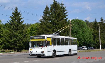 У Житомирі тролейбусний маршрут 5А продовжує працювати