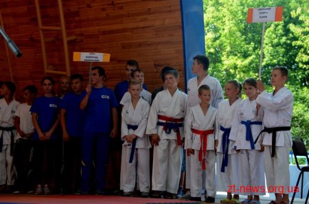 У Житомирі відбувся перший відкритий турнір з карате-до