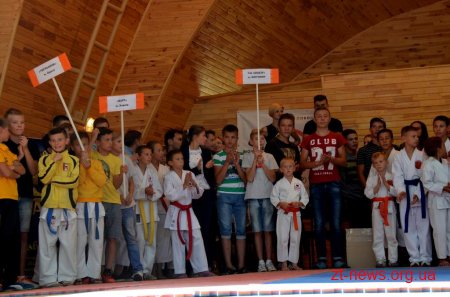 У Житомирі відбувся перший відкритий турнір з карате-до