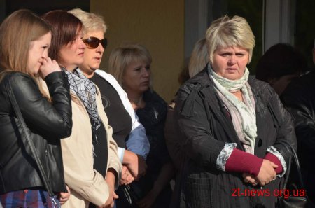 У Житомирі відкрили меморіальну дошку офіцеру Артему Абрамовичу