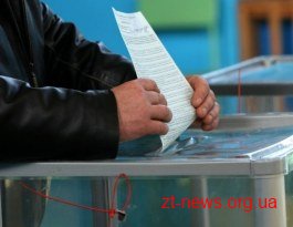 На Житомирщині проголосувало 481 019 осіб – 48,94 % виборців