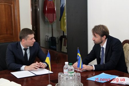 Голова ОДА зустрівся з Послом Швеції в Україні
