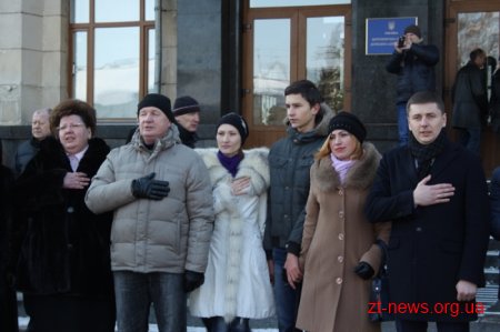 У Житомирі «Живим ланцюгом» підтримали соборність України
