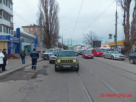 У Житомирі через ДТП зупинилися трамваї