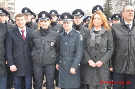 Житомирські поліцейські склали присягу на вірність українському народу
