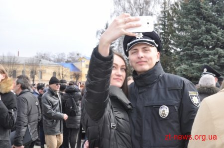 Житомирські поліцейські склали присягу на вірність українському народу