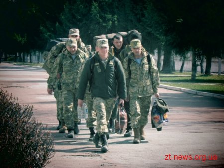 До Житомира повернулася частина військовиків 95-тої окремої аеромобільної бригади