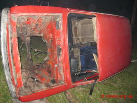 На Житомирщині поліція затримала автозлодіїв, які викрали і розпродали ВАЗ по запчастинам