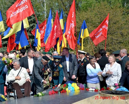 У Житомирі відзначили День перемоги над нацизмом