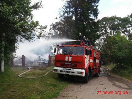 В Андрушівському районі згоріла дерев'яна церква
