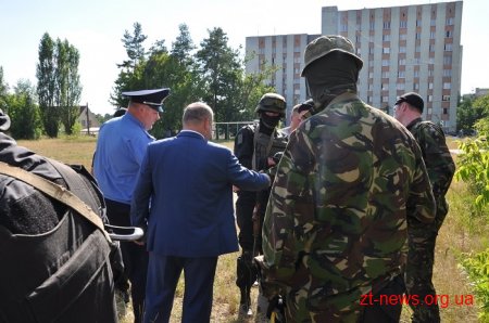 СБУ провела антитерористичні навчання у Житомирі