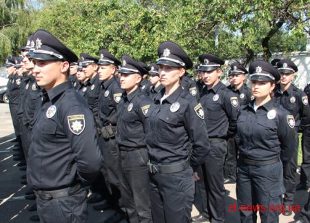 У Житомирі патрульні поліцейські розповіли про 100 днів роботи
