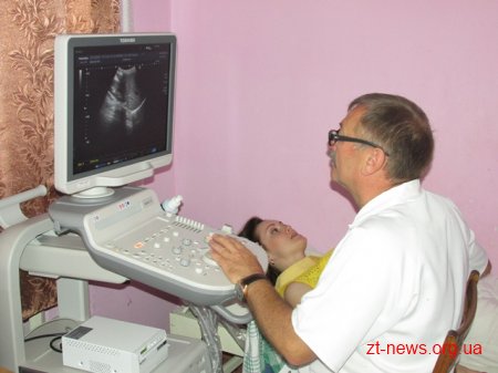 В Малинській лікарні встановили нове обладнання ультразвукового дослідження