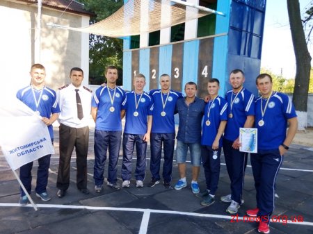 Житомирські вогнеборці на Кубку України посіли 2 місце