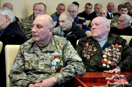У Житомирі організували зустріч з активом обласних громадських організацій ветеранів війни