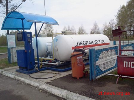 На Житомирщині деякі газові заправні станції працюють нелегально