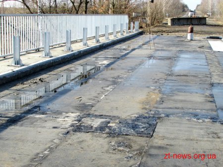 Міст біля с. Рудня-Пошта готують до укладання асфальту