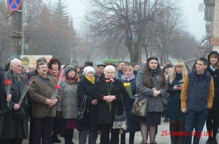 У Житомирі відзначають 203-тю річницю від дня народження Тараса Шевченка