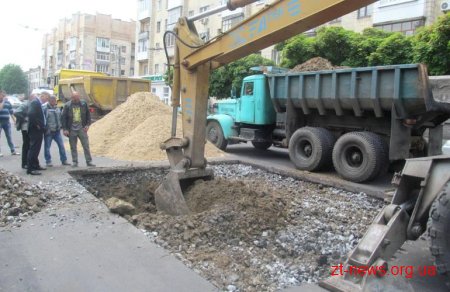 В Житомирі заборонили без дозволу міськвиконкому розкопувати капітально відремонтовані дороги
