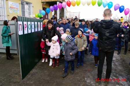 На Житомирщині після тривалої реконструкції відкрили дитячий садок